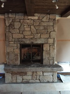 Select Stone With  Slab Hearth                          